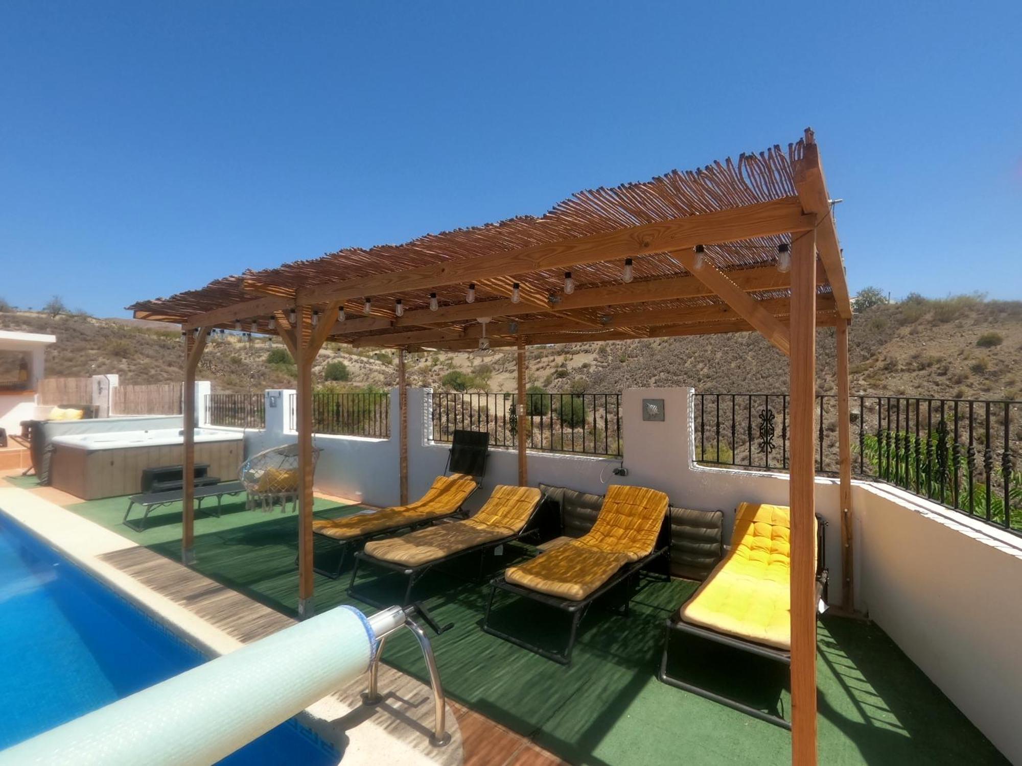 Cortijo Naturista Con Vistas-Clothing Optional Oria Extérieur photo