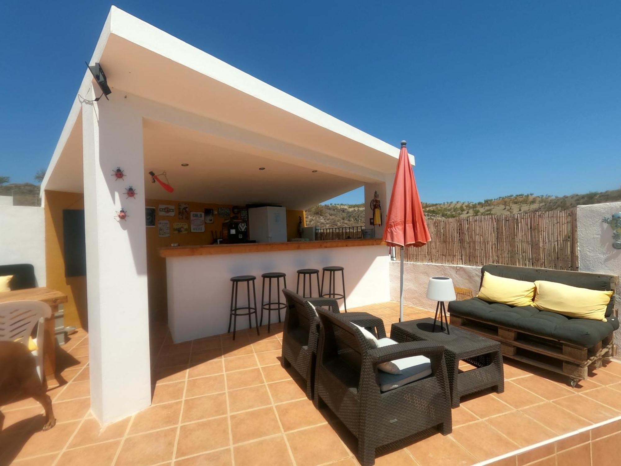 Cortijo Naturista Con Vistas-Clothing Optional Oria Extérieur photo